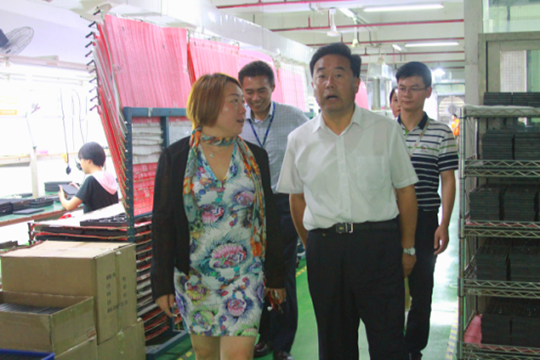 甘肃省武山县领导莅临永利集团官网参观考察