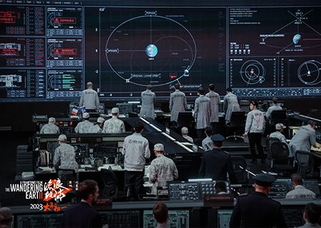 永利集团官网LED显示屏在电影《流浪地球2》中大放异彩